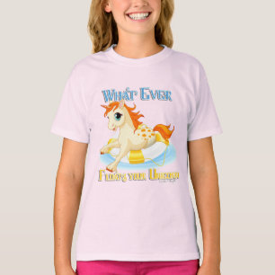 Camiseta Lo que sea que flote tu unicornio