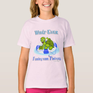 Camiseta Lo que sea que flote tus tortugas 3