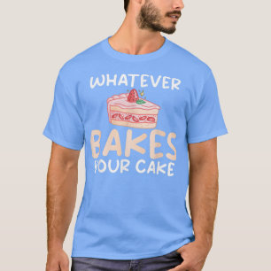 Camiseta Lo que sea que haga su panadería de horneado de co