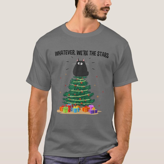 Camiseta Lo que sea que seamos el divertido árbol de navida (Anverso)