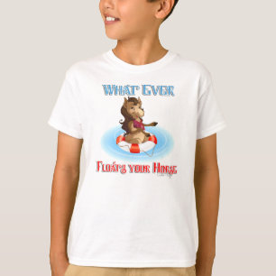Camiseta Lo que sea que te flote el caballo