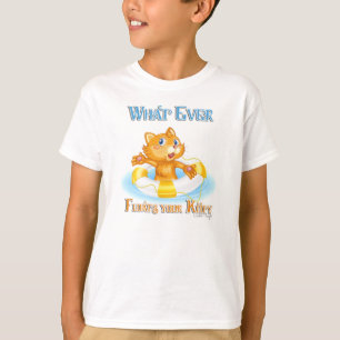Camiseta Lo Que Sea Que Te Flote El Gatito