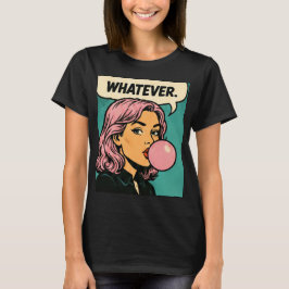 Camiseta “Lo que sea” Retro Cómic