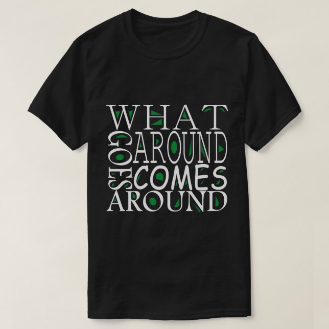 CAMISETA LO QUE SUCEDE ALREDEDOR (Diseño del anverso)