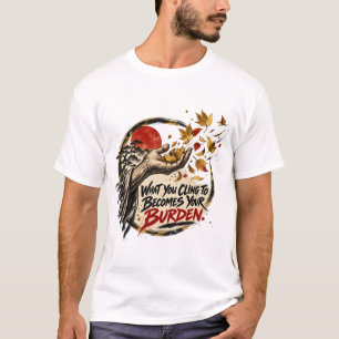 Camiseta Lo que te aferras se convierte en tu carga Dhammap