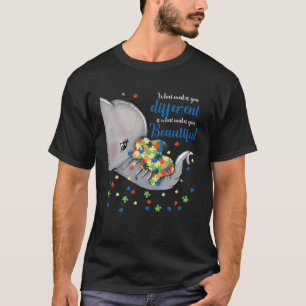 Camiseta Lo que te hace diferente al autismo de la mamá ele