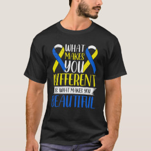 Camiseta Lo que te hace diferente, Conciencia del Síndrome