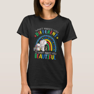 Camiseta Lo que te hace diferente madre elefante hijo de au