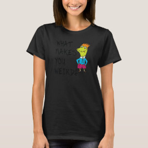 Camiseta Lo que te hace una palabra rara de actitud