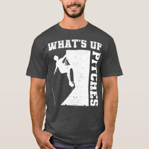 Camiseta Lo que toca a los graciosos montañistas del rock