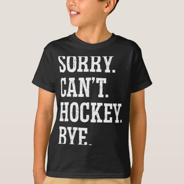 Camiseta Lo siento. 39; t juego de hockey sobre césped (Anverso)