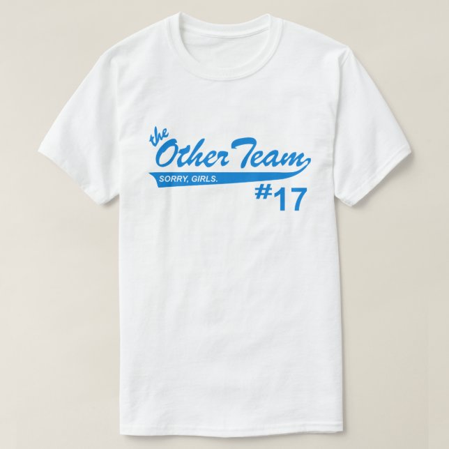 Camiseta Lo Siento Chicas Que Juego Para El Otro Equipo LGB (Diseño del anverso)