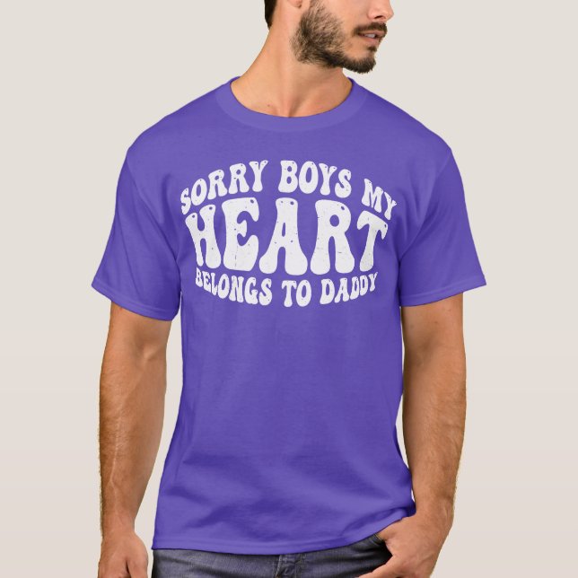 Camiseta Lo siento chicos mi corazón pertenece a amigos de  (Anverso)