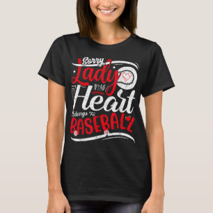 Camiseta Lo Siento, Damas, Mi Corazón Pertenece A Bo Funny