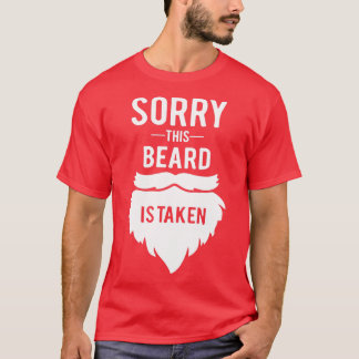 Camiseta Lo siento, esta barba se lleva a los hombres
