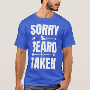 Camiseta Lo siento Esta barba se lleva a parejas novio rega