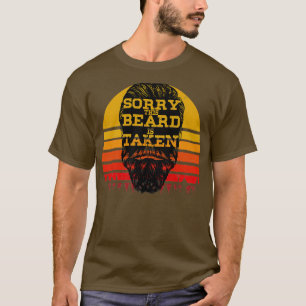 Camiseta Lo siento, esta barba se lleva Día de San Valentín