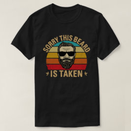 Camiseta Lo siento, esta barba se lleva regalo Día de San V