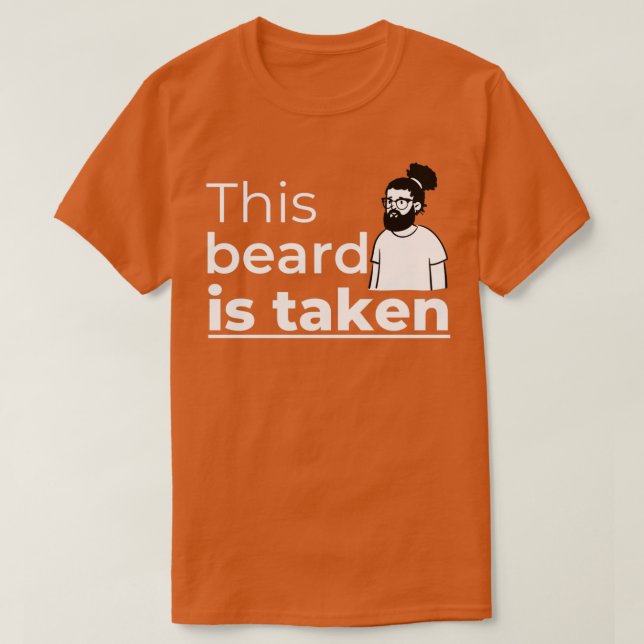 Camiseta Lo siento, esta barba se toma 9 2 (Diseño del anverso)