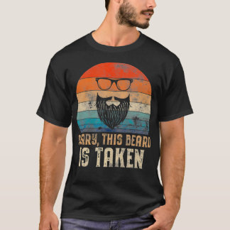 Camiseta Lo Siento, Esta Barba Se Toma A Los Hombres Retro 