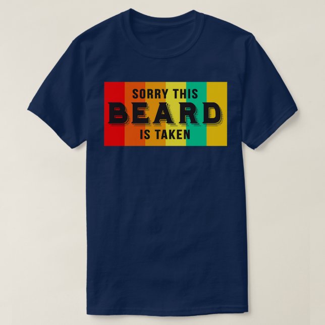 Camiseta Lo Siento, Esta Barba Se Toma Divertidas Barbas Qu (Diseño del anverso)