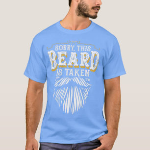 Camiseta Lo siento, esta barba se toma estilo de país retro