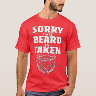Camiseta Lo siento, esta barba se toma sin barba Día clásic