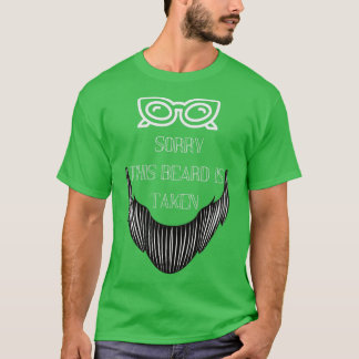 Camiseta Lo Siento, Esta Barba Se Toma Una Cita Graciosa.