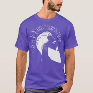 Camiseta Lo Siento, Esta Barba Se Toma Una Cita Graciosa 2