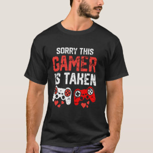 Camiseta Lo siento este Gamer está ocupado Video Juegos Gam