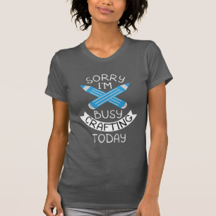 Camiseta Lo siento, estoy ocupado haciendo rafting hoy en c