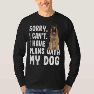 Camiseta Lo siento Je De Projects Avec Mon Belge Tervuren