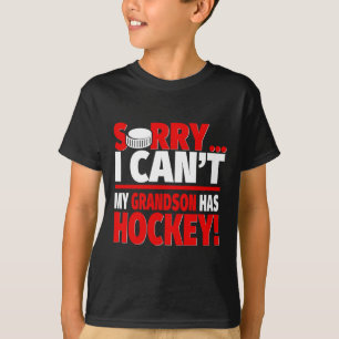 Camiseta Lo siento, la nieta tiene hockey - abuela de hocke