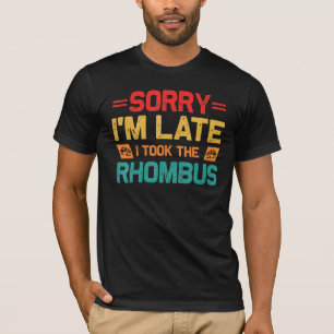 Camiseta Lo siento, llego tarde a tomar el autobús de profe