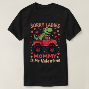 Camiseta Lo siento, mamá es mi camión de dinosaurios de San