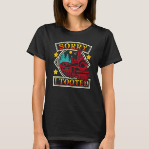 Camiseta Lo siento, me he tirado un pedo en el tren, apuest