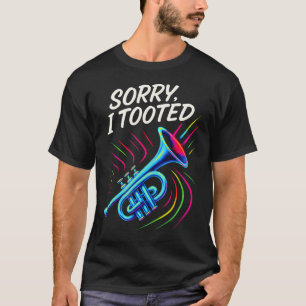 Camiseta Lo siento, me tiré un pedo - Trompeta de Jazz Dive