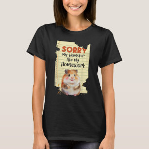 Camiseta Lo siento, mi martillo se comió mi casa - Animal d