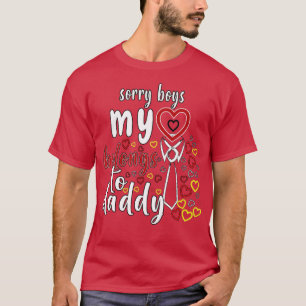 Camiseta Lo Siento Muchachos, Mi Corazón Pertenece A Papi