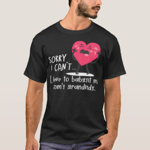 Camiseta Lo siento mucho, no puedo, tengo que babear el Gr