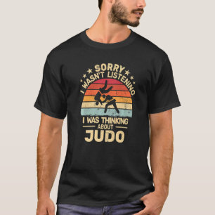 Camiseta Lo siento, no era judoka judoista para niños judo 