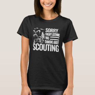 Camiseta Lo siento, no estaba haciendo exploración retrospe