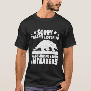 Camiseta Lo Siento, No Fui Anteaters Hombres Vintage Mammal