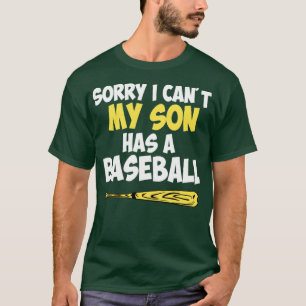 Camiseta Lo siento, no puedo mi hijo tener una madre de béi