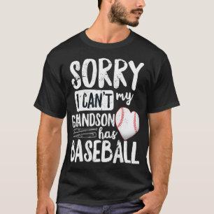 Camiseta Lo Siento, No Puedo Mi Nieto Tiene Abuela De Béisb