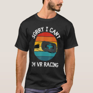 Camiseta Lo siento, no puedo ser realidad virtual de Carrer