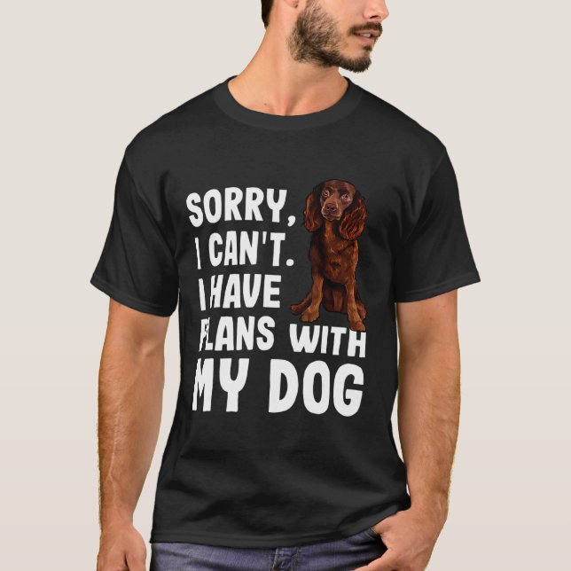 Camiseta Lo Siento, No Puedo Tener Planes Con Mi Agua Ameri (Anverso)