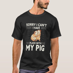 Camiseta Lo siento, no puedo tener planes con mi cría de ce