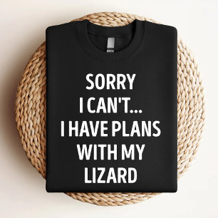 Camiseta Lo siento, no puedo tener planes con mi gracioso L