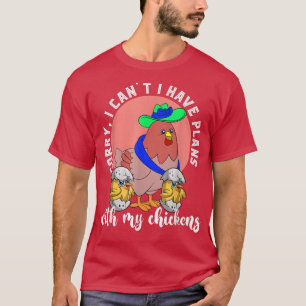 Camiseta Lo Siento, No Puedo Tener Planes Con Mi Granjero D